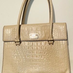 Kate Spade Crocodile Embossed Satchel